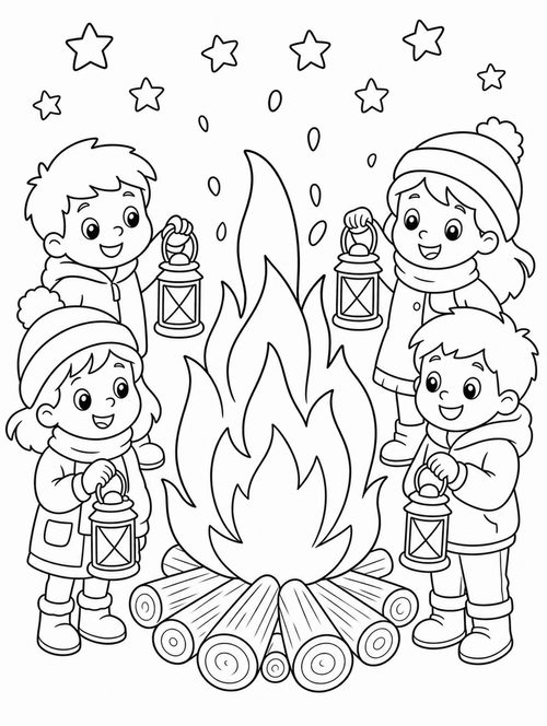 Das Martinsfeuer